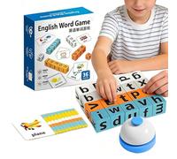 Jeux d'Orthographe | Apprenez les Mots Anglais avec Jeux d'Orthographe Correspondant | Lettres pour Enfants - pour les âges 3 et plus, Activités pour la maternelle, la salle, la maison, le voyage et