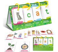 Jeux d'orthographe phonétique avec mots à vue, cartes didactiques de premiers mots pour d'âge préscolaire - Jeux d'orthographe de cartes pour , fournitures scolaires à la maison