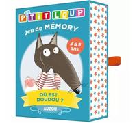 Jeux éducatifs - Auzou - P'tit loup Jeu de mémory - 3 ans et plus - 2 joueurs ou plus - Mixte