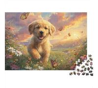 Jeux éducatifs pour Chiens adorables, Puzzles stimulants, idées Cadeaux pour Femmes et Hommes, 500 pièces (52 x 38 cm)
