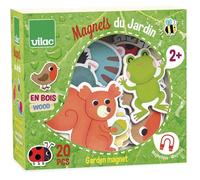Jeux éducatifs - Vilac - 8026 - Magnets Jardin - Bois massif - Pour enfants de 24 mois à 8 ans
