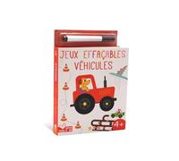 Jeux effaçable véhicules avec feutre Velleda