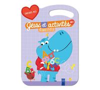 Jeux et activités faciles 4+ - Hippopotame - Collectif - Yoyo Books - broché - Document jeunesse