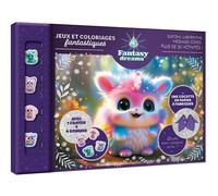 Jeux et coloriages fantastiques - Avec 1 crayon + 4 gommes - Solenne et Thomas - Fleurus - broché - Jeux livres objets