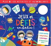 Jeux et défis en folie ! - Claire Simon - Petits Genies - broché - Livre-jeu