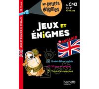 Jeux et énigmes - Anglais - Du CM2 à la 6e - Cahier de vacances 2025