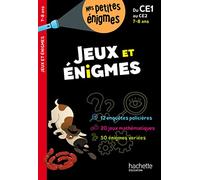 Jeux et énigmes - Du CE1 au CE2 - Cahier de vacances 2025