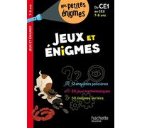 Jeux et énigmes - Du CE1 au CE2 - Cahier de vacances 2026 - Eric Berger - Hachette Education - broché - Scolaire / Universitaire