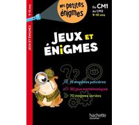 Jeux et énigmes - Du CM1 au CM2 - Cahier de vacances 2026 - Eric Berger - Hachette Education - broché - Scolaire / Universitaire