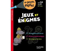 Jeux et énigmes - Du CP au CE1 - Cahier de vacances 2025