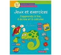 Jeux Et Exercices Maternelle Gs/Cp - J'apprends À Lire, À Écrire Et À Calculer