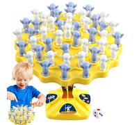 Jeux interactifs d'empilage et d'équilibre, d'astronaute | Jouets de comptage pour la coordination œil-main, jeu d'équilibre Space Man empilable, jeux de société familiaux pour enfants