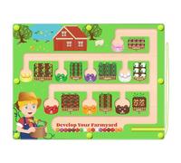 Jeux Labyrinthe Magnetique Enfant Montessori 2 Ans, Jouet Jeux Educatif 3 4 5 Ans pour Apprendre l'Alphabet et Mots | Cadeau Enfant de Noël, d'anniversaire