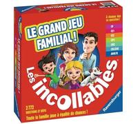 Jeu de Quiz Les Incollables Le grand jeu familial Ravensburger - 7 niveaux de difficulté - Dès 6 ans