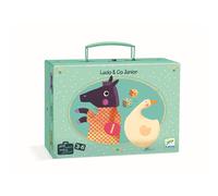 Mallette de jeux Junior - Ludo and Co DJECO bleu TU
