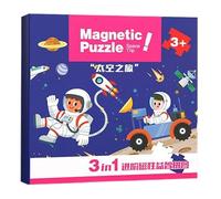 Jeux Magnétiques - Jeux De Voyage Magnétique - Voyage Filles Garçons Âge 2-6 Ans | Apprentissage Développement Éducatif Asile Voiture Avion Cadeau Anniversaire