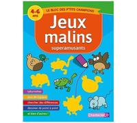 Jeux Malins Superamusants - 4-6 Ans
