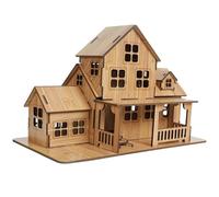 Jeux Modèles De Publier De Bois 3D Cozy Cotage DIY Maison Mécanique Mestagique Maison pour Kit Adult