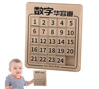 Jeux numériques de Huarong Road,Huarong Road numérique | Jouets de puzzle numérique - Puzzle coulissant, jouets de formation en mathématiques logiques, table de correspondance des nombres d