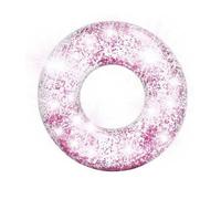 Jeux piscine - Bouée tube Glitter - Rose pailleté de Intex