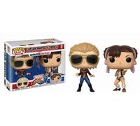 Jeux - Pop Funko Vinyl Figure 2 Pack Captain Marvel Vs Chun-li Figurines Funko