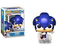 Funko – Pop! Plus Figurine Sonic (Sonic the Hedgehog) – Nacré – Vinyle Officiel
