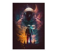 Jeux pour Adolescents 38x26cm/1000pcs Puzzles Astronaut Dreamscape -2 Jeux De Puzzle Relaxants Vacances À La Maison Tuer Le Temps pour Un Anniversaire, Noël 38x26cm/1000pcs