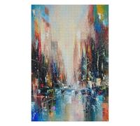 Jeux pour Adolescents 75x50cm/1000pcs Puzzles Big Apple Mirage Jeux De Puzzle Relaxants Vacances À La Maison Tuer Le Temps pour Un Anniversaire, Noël 75x50cm/1000pcs