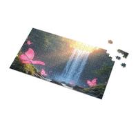 Jeux pour enfants 8-12 ans Cascade magique avec papillons roses Casse-tête photo Eurographics Puzzles 1000 pièces pour tout-petits (300 pièces)