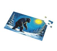 Jeux pour enfants 8-12 ans Nuit enneigée avec Bigfoot Casse-tête Eurographics Puzzles 1000 pièces pour tout-petits (300 pièces)