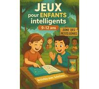 Jeux pour Enfants 9-12: Activités avec Solutions | Mots cachés animaux| Puzzle Casse-tête | Labyrinthe Livre | Sudoku | Le chemin ABC | Cherche et trouve | QCM Devinettes