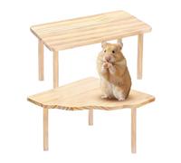 Jeux pour hamsters | Exercice pour hamsters en bois - Zone de repos pour gerbilles | Convient aux amoureux des animaux, magasins, refuges, salon, chambre, bureau, appartement
