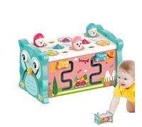 Jeux pour Les Tout-Petits 3-5 Ans, Hammer Toys for 1-3 - Hexaèdre Toys martelage en Bois multifonctionnels,Jeux éducatifs pour Les, la Famille, Les Amis, la Maison, la Saint-Valentin