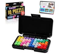 Jeux Puzzle 3D pour Enfant, IQ Puzzler Pro I IQ Stars, Jeu de réflexion Enfant, Jeux De Société Enfant, Ce Jeu De Logique 3D avec 120 DéFis Est Un Jeu De Logique Anti-Stress pour Petits Et Grands