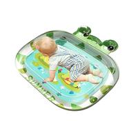 Jeux sensoriels pour bébés - PVC Gonflable, Matelas d'eau, Tapis Animal | Échec 66x50 cm avec éléments flottants et Couleurs Vives, Jouet Stimulant pour la Piscine de la Piscine