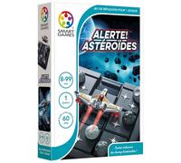 SmartGames - Jeu de réflexion - Alerte Astéroïdes - 60 défis - 1 joueur - Dès 8 ans