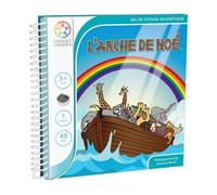 SmartGames - Jeu de voyage magnétique L'Arche de Noé - 48 défis - 1 joueur - Dès 5 ans