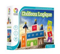 SmartGames - Château Logique - Jeu de Réflexion en bois - Bâtis Tours et Châteaux - 48 Défis de Différents Niveaux - 1 Joueur - Pour Enfants à Partir de 3 Ans