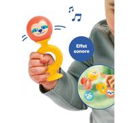 Ludi Jeu d'éveil Smac Pop - 4 balles sonores, 3 ventouses silicone - Multicolore, dès 10 mois