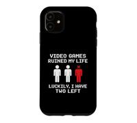 Jeux vidéo Ruined My Life Retro Gamer Humour Coque pour iPhone 11