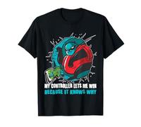 Jeux vidéo Trucs Boys My Controller Lets me Win Gamer Mens T-Shirt