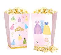 JeVenis 12 pieces sachets cadeaux bonbons princesses sachets palais princesses boites popcorn decoration fete princesses fete bebe accessoires mariage