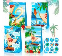 JeVenis 12PCS Sacs de hawaii Articles de fête hawaii Décoration de fête beach Cotillons d'anniversaire