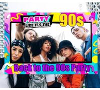 JeVenis cadre de photomaton de retour aux années 90 accessoires de photomaton des années 90 décorations de retour aux années 90 fête des années 90 accessoires de photomaton de fête