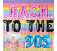 JeVenis Décoration de fête sur le thème des années 90 pour enterrement de vie de jeune fille des années 90