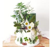 JeVenis Décorations de gâteau en forme de marguerites pour fête prénatale pour femme, anniversaire, fête prénuptiale, fête de mariage