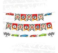 JeVenis decorations fête motocross anniversaire moto bannière guirlande decoration pour dirt bike