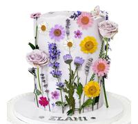 JeVenis décorations pour gâteaux fleurs sauvages décoration de fleurs sauvages couvre gâteau pour la douche de bébé baby in bloom pour les femmes anniversaire douche de mariage décoration de mariage