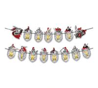 JeVenis fete medievale anniversaire decoration fete chevaliers dragons bannieres cadeaux guirlandes themes medievalux