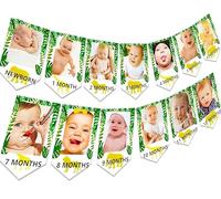 JeVenis jungle animals premier anniversaire décoration sauvage une décoration sauvage une bannière safari animaux anniversaire décoration